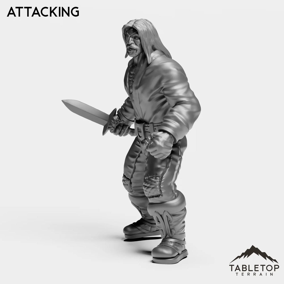 Tabletop Terrain Miniature Pirate Bandit