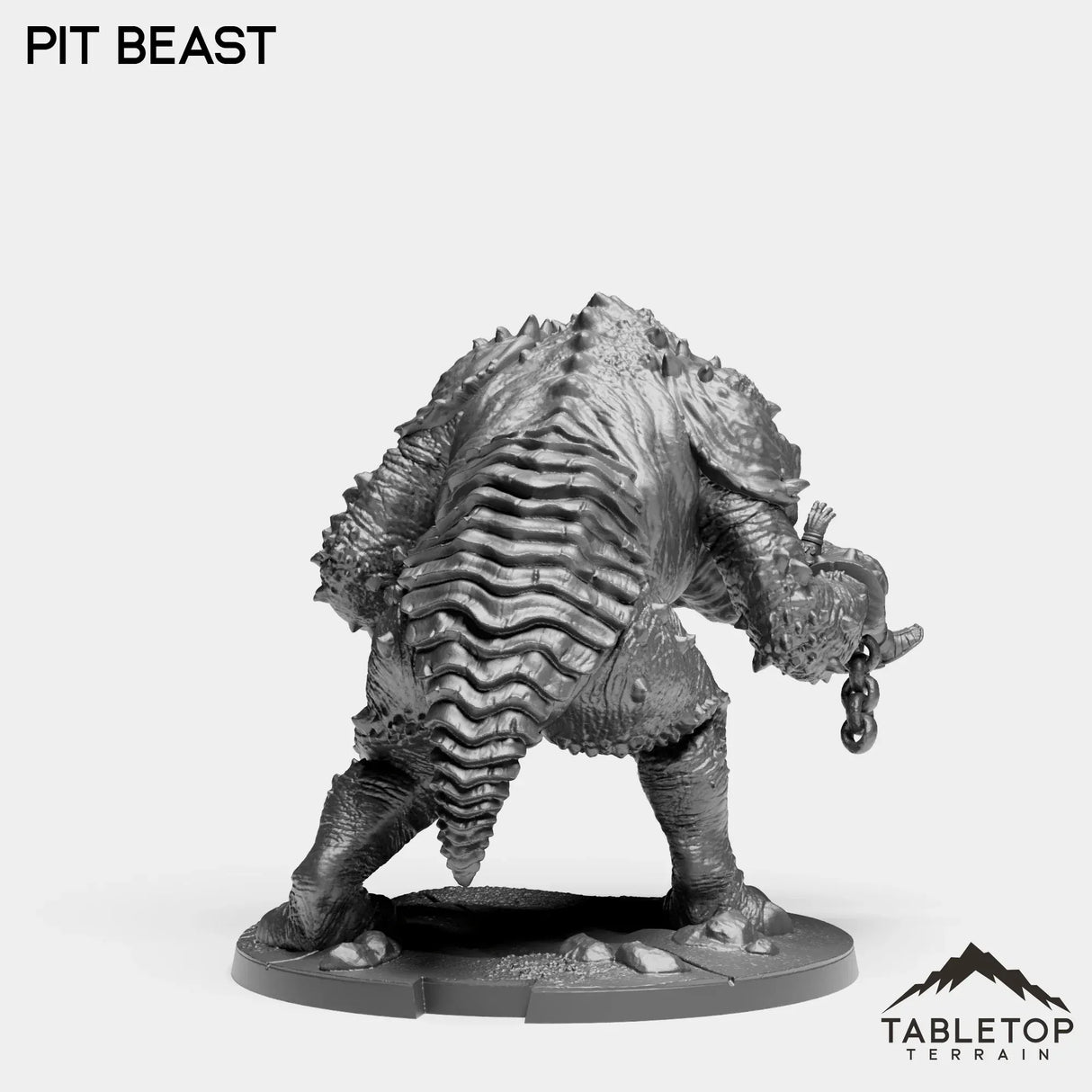 Tabletop Terrain Miniature Pit Beast