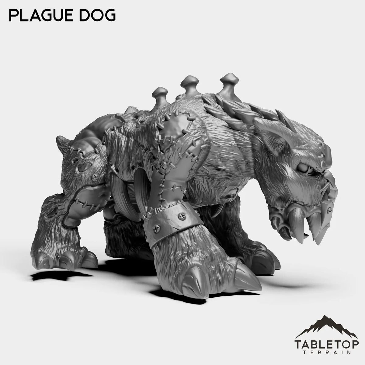 Tabletop Terrain Miniature Plague Dog