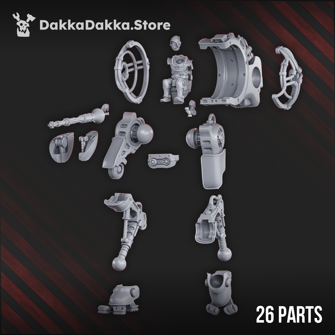 Tabletop Terrain Miniature Pluto's Cruranian Walker