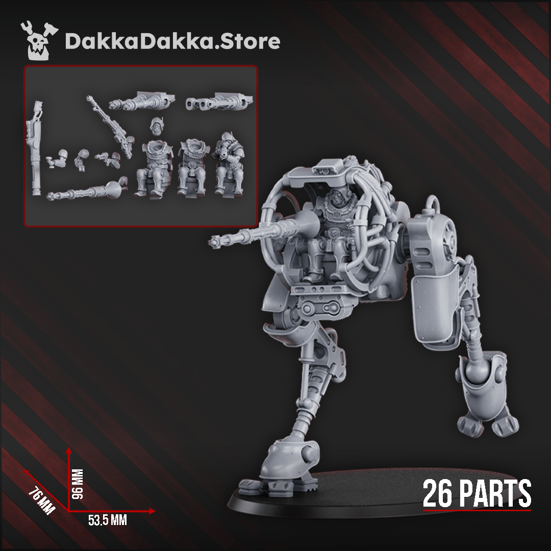 Tabletop Terrain Miniature Pluto's Cruranian Walker