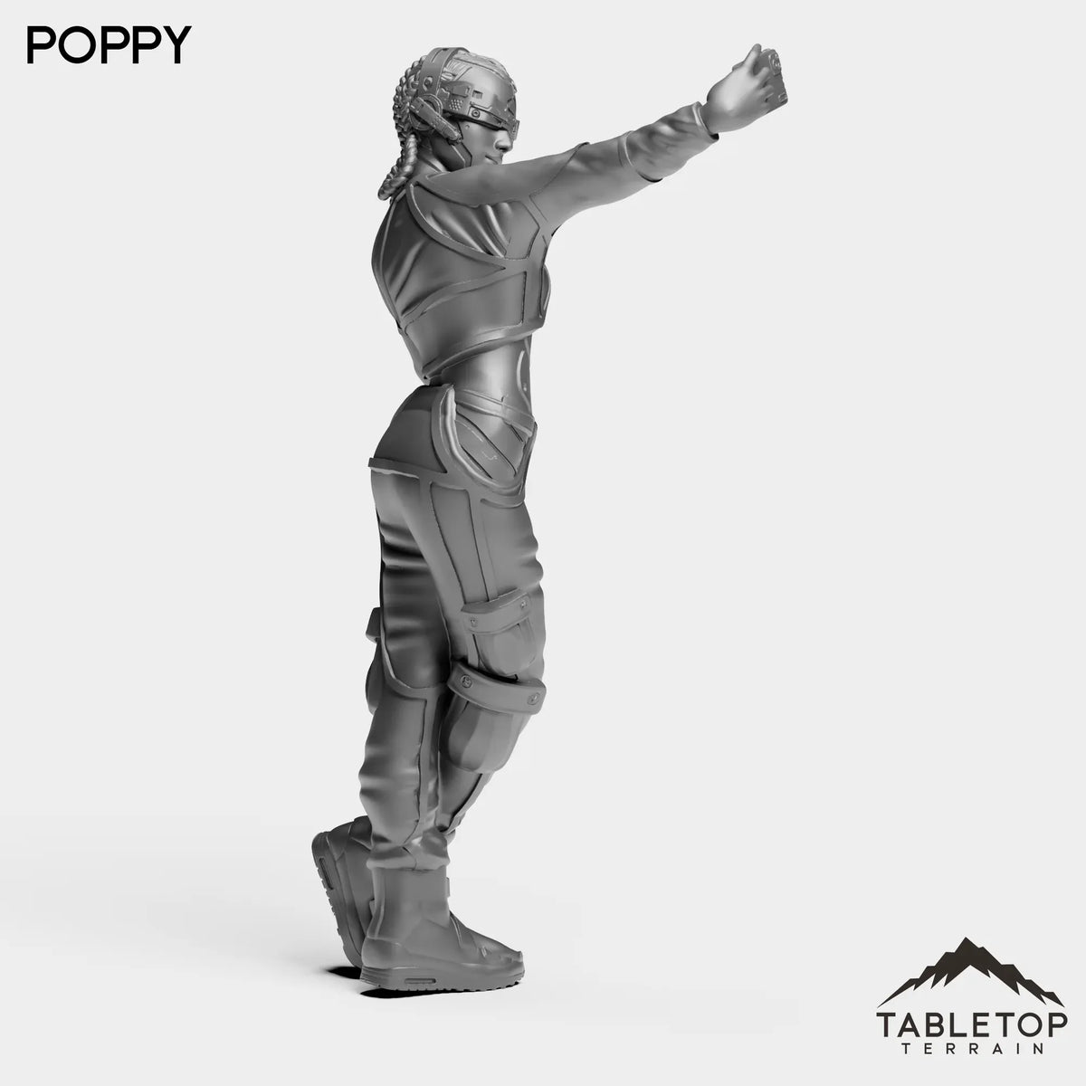 Tabletop Terrain Miniature Poppy - Shock Team