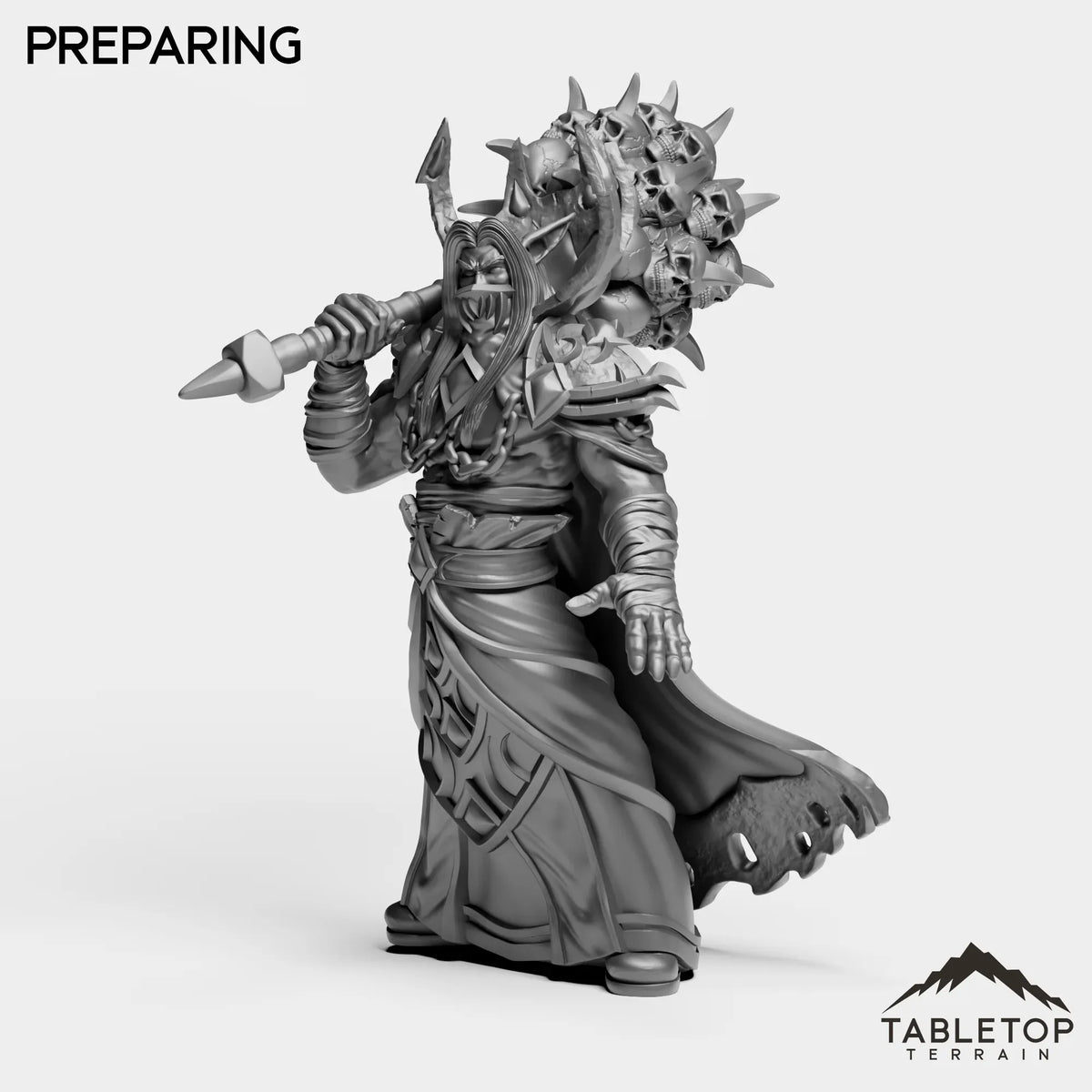 Tabletop Terrain Miniature Preparing Blood Princes