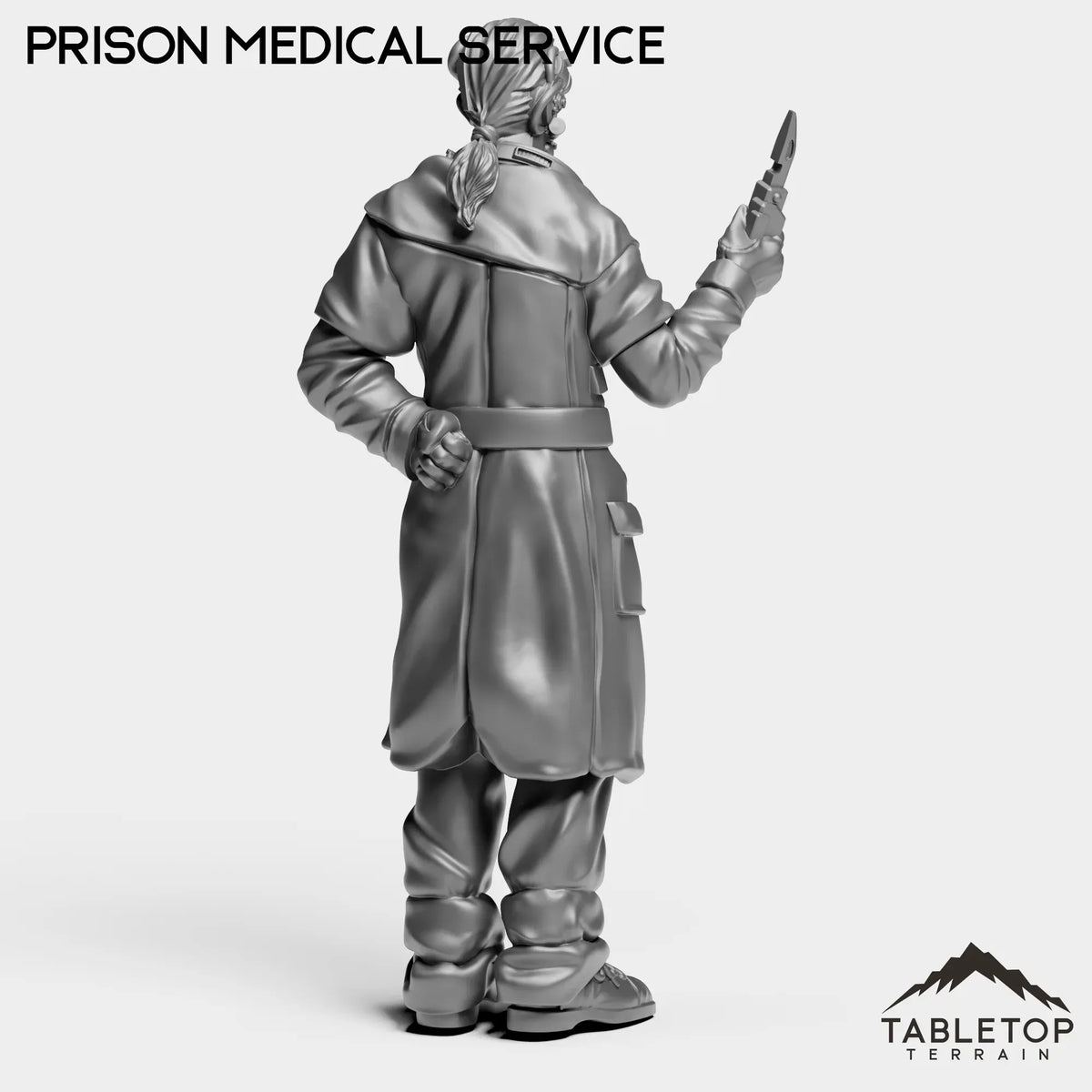 Tabletop Terrain Miniature Prison Medical Service - Onlookers