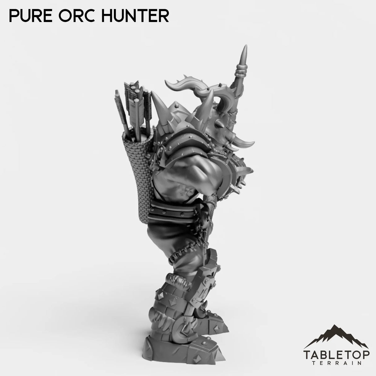 Tabletop Terrain Miniature Pure Orc Hunter