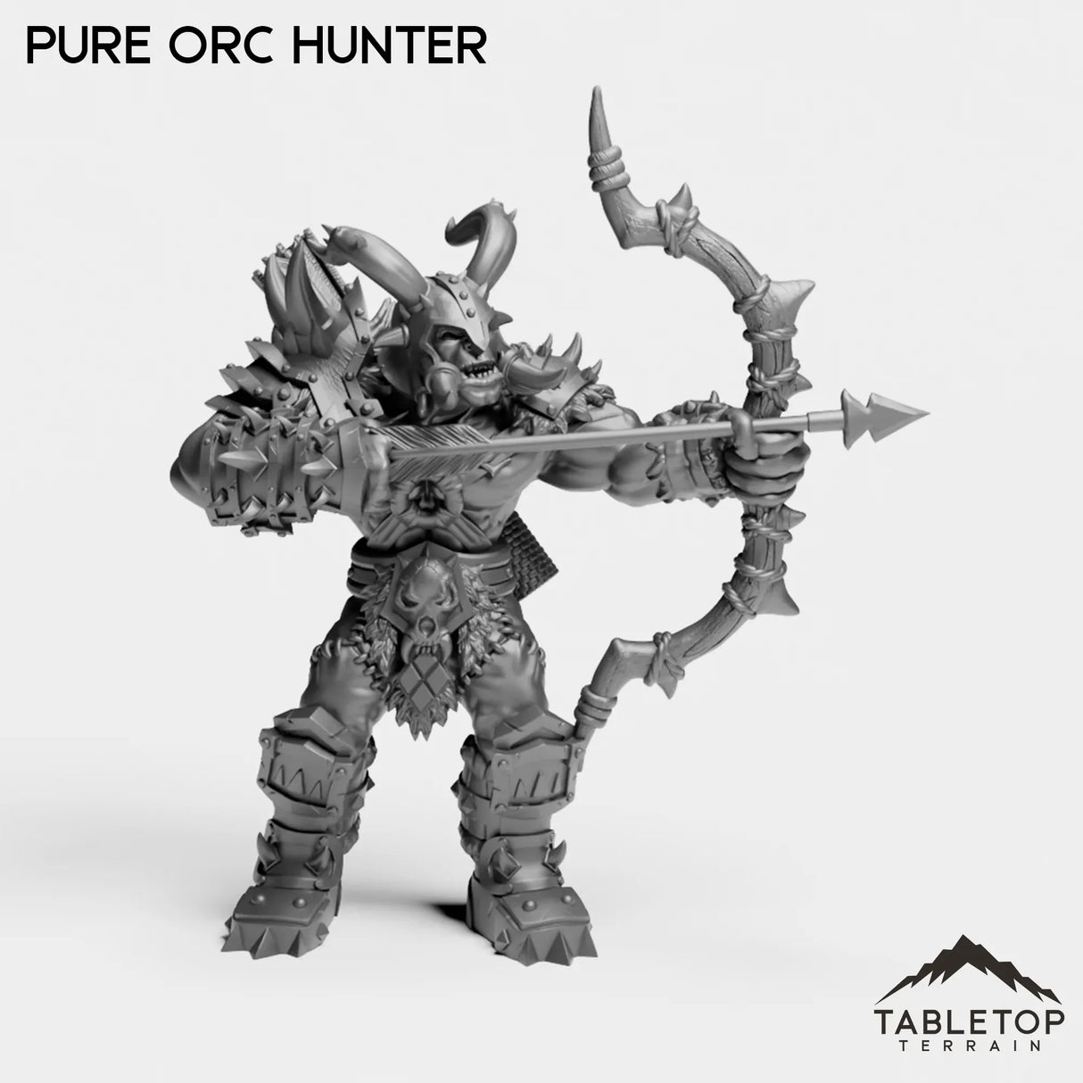 Tabletop Terrain Miniature Pure Orc Hunter