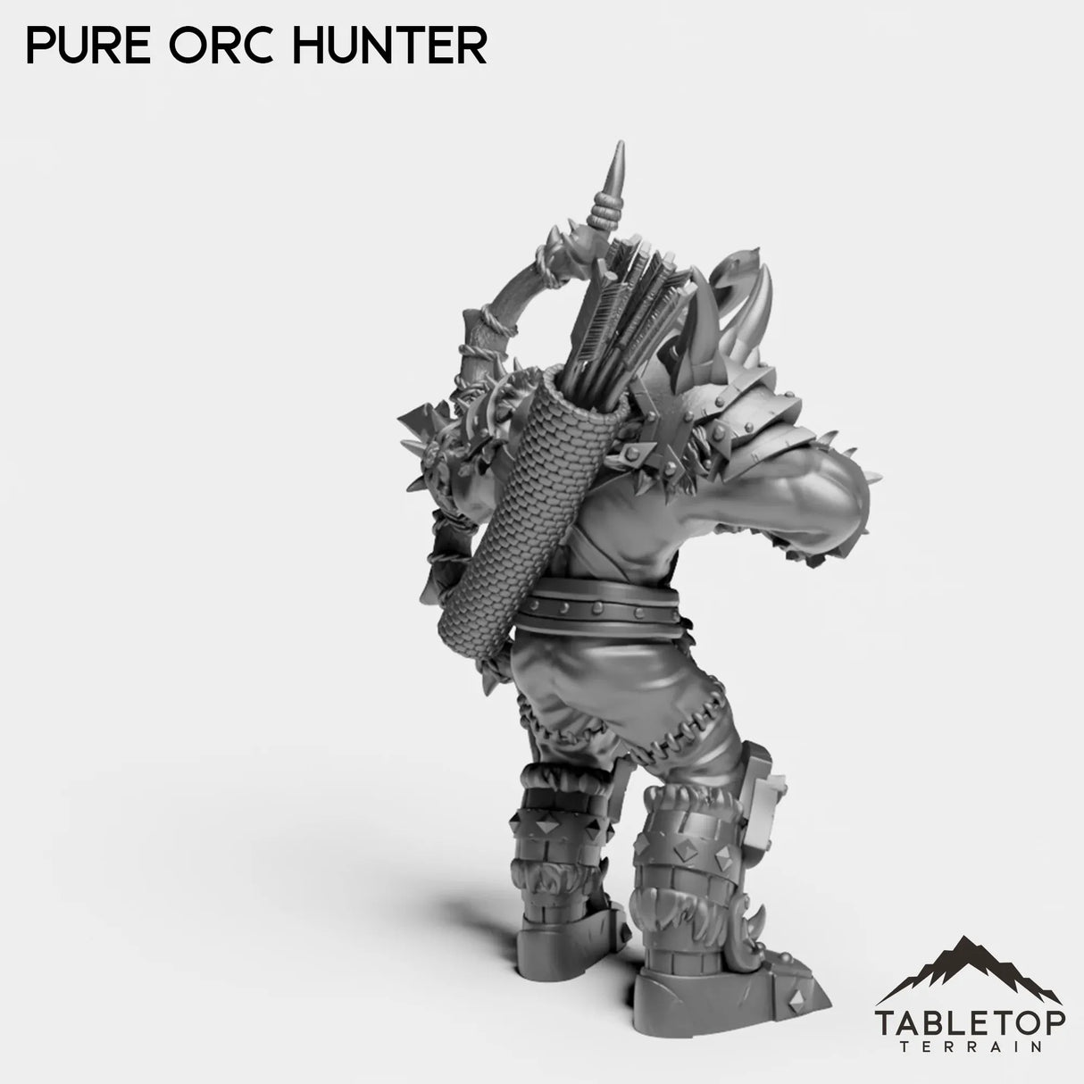 Tabletop Terrain Miniature Pure Orc Hunter
