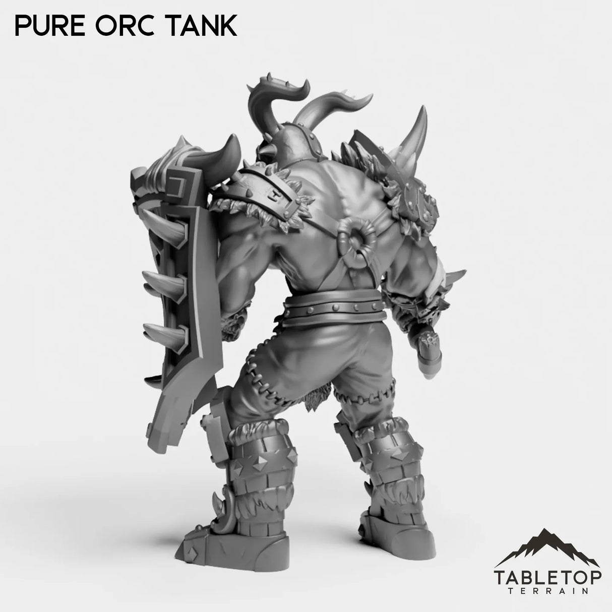 Tabletop Terrain Miniature Pure Orc Tank