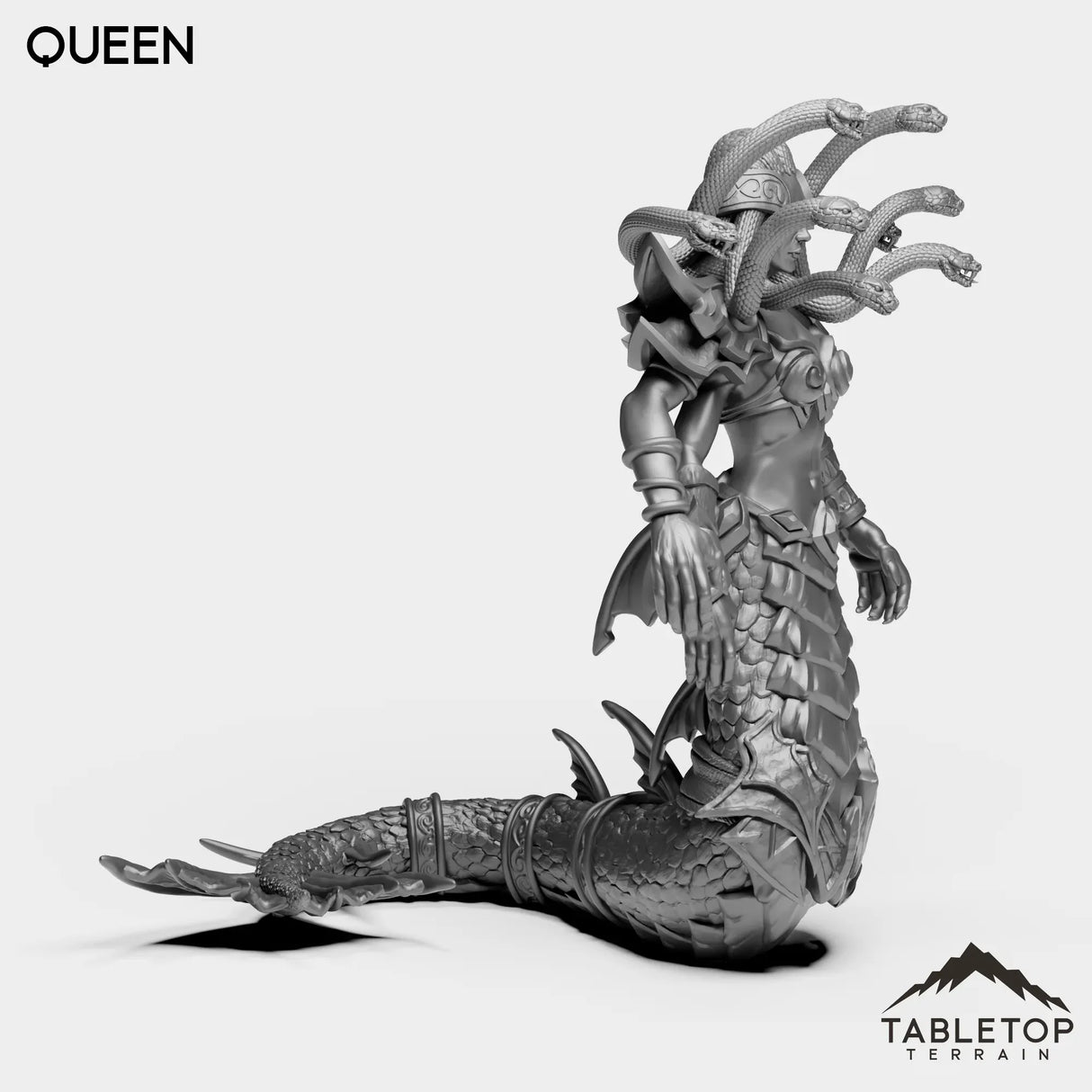 Tabletop Terrain Miniature Queen Naga