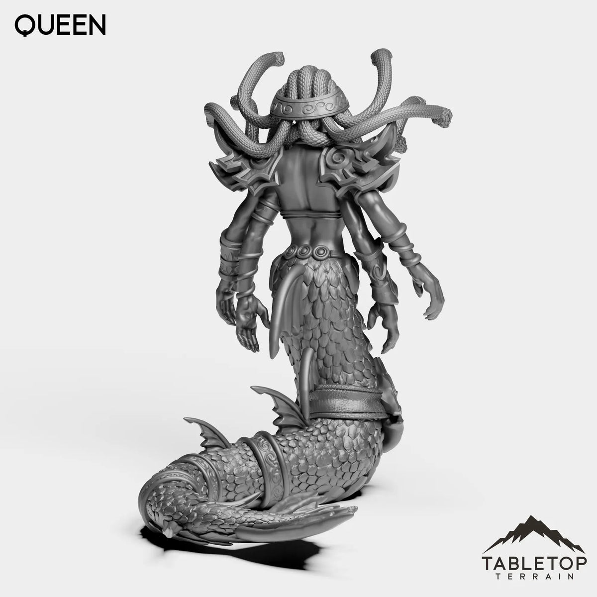 Tabletop Terrain Miniature Queen Naga