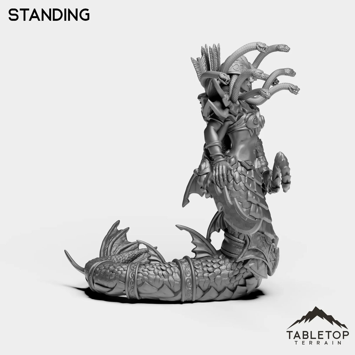 Tabletop Terrain Miniature Queen Naga