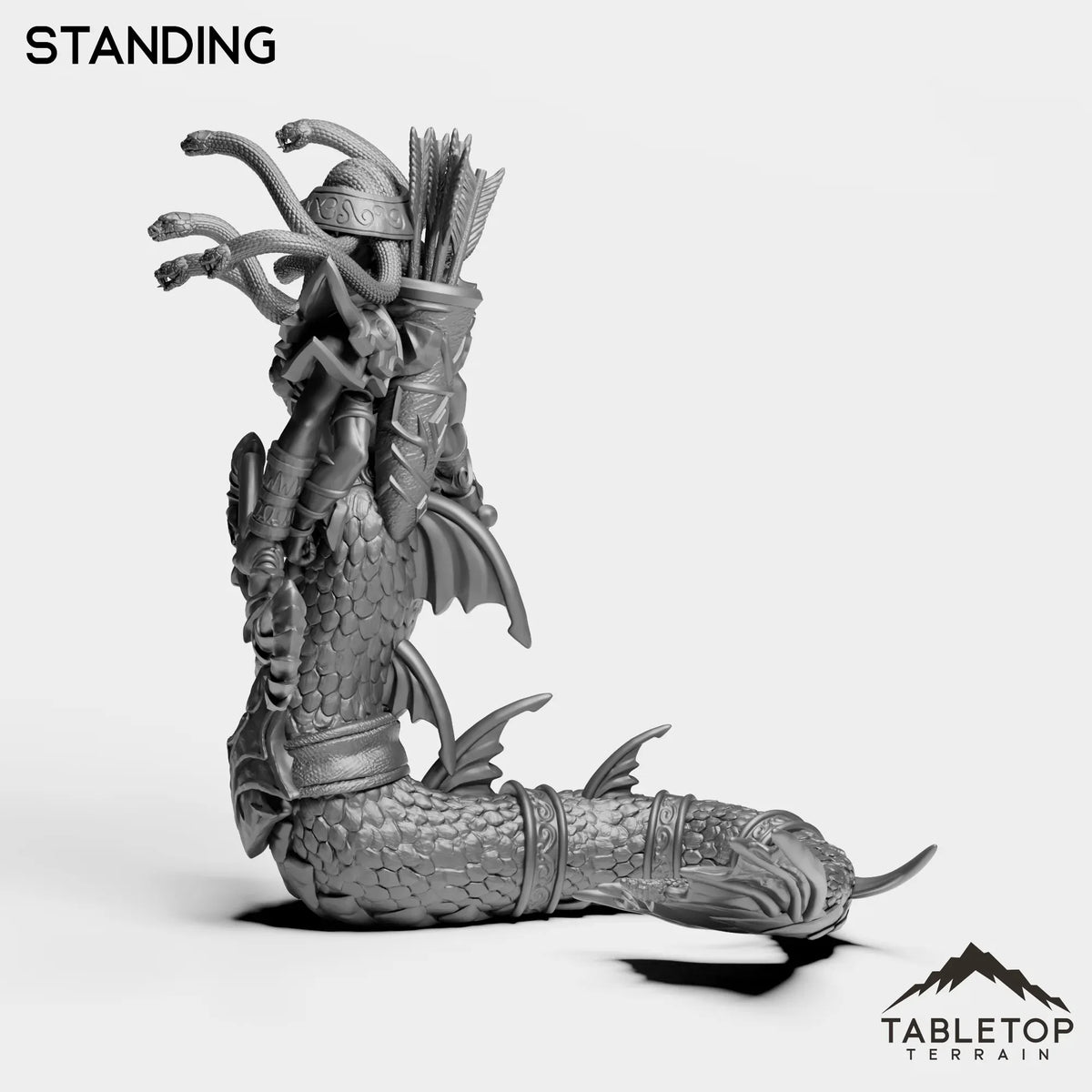 Tabletop Terrain Miniature Queen Naga