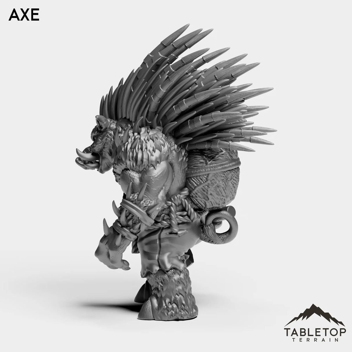 Tabletop Terrain Miniature Quilboar Hunter