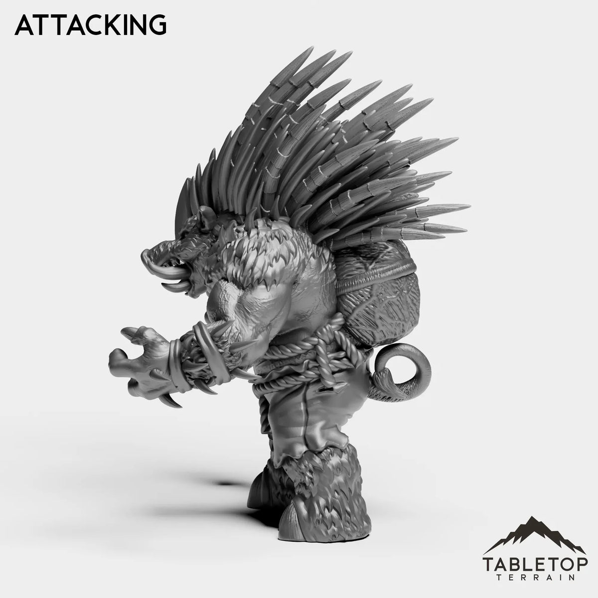 Tabletop Terrain Miniature Quilboar Hunter