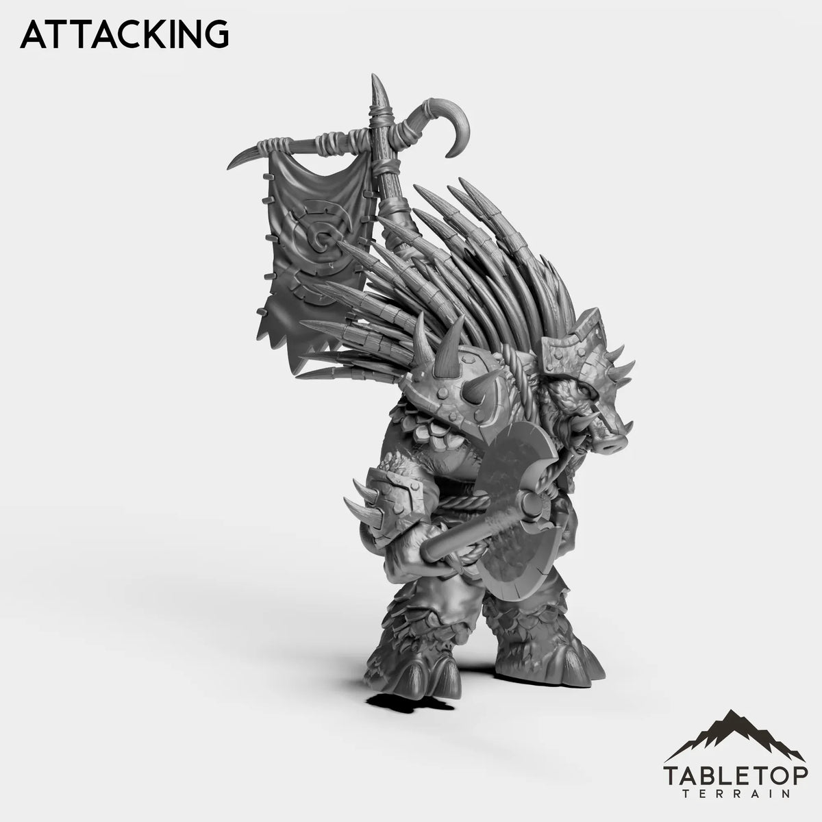 Tabletop Terrain Miniature Quilboar Warfrenzy