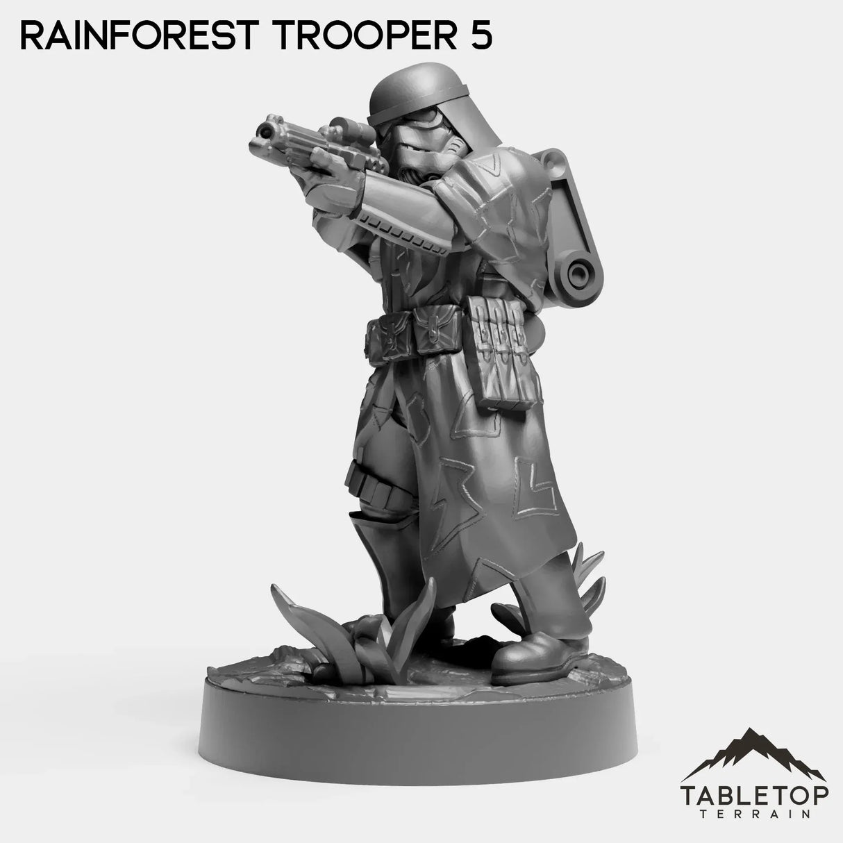 Tabletop Terrain Miniature Rainforest Troopers