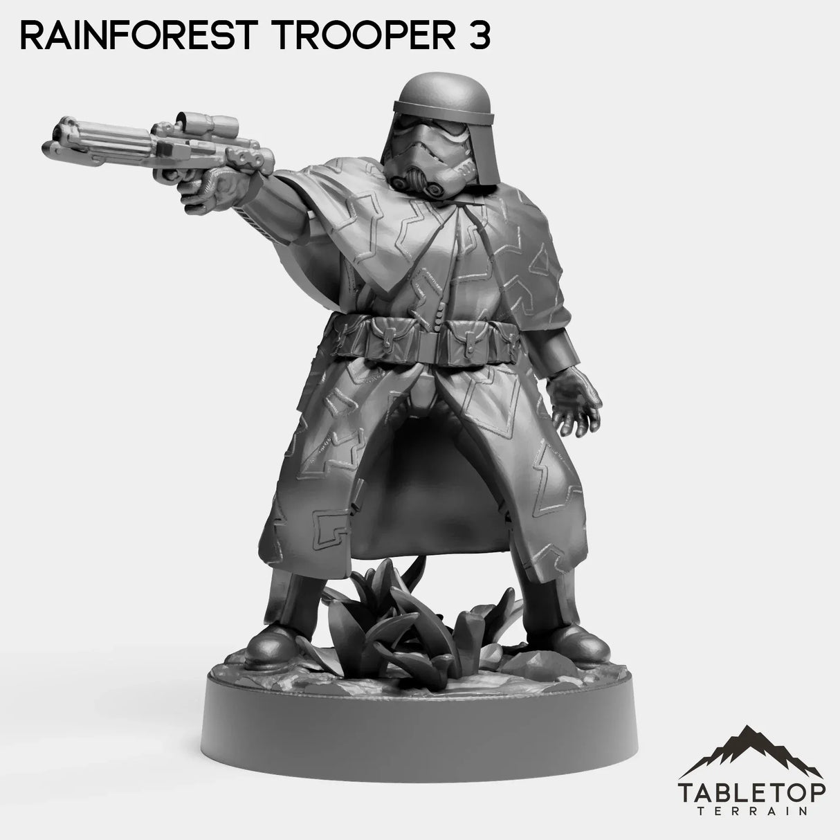 Tabletop Terrain Miniature Rainforest Troopers