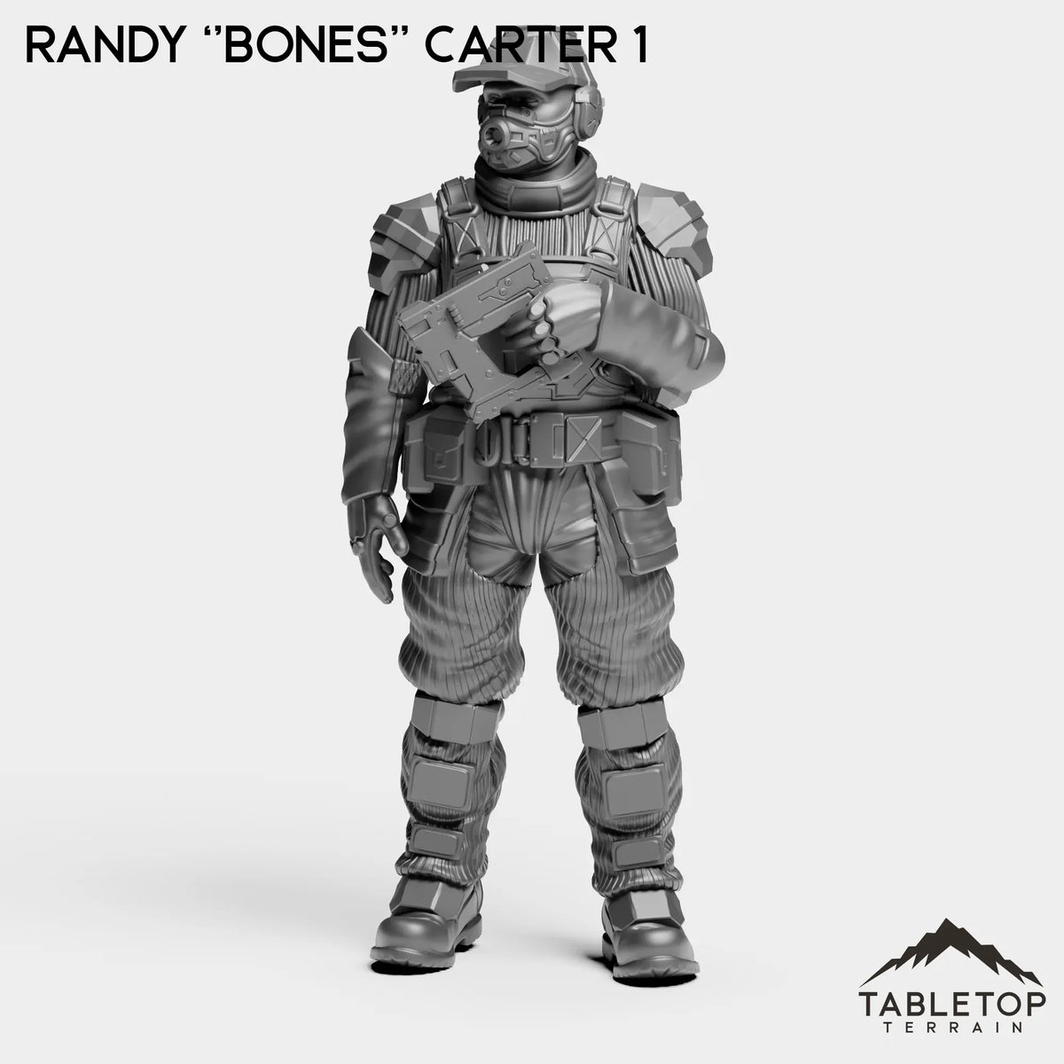 Tabletop Terrain Miniature Randy ''Bones'' Carter 1 Randy ''Bones'' Carter
