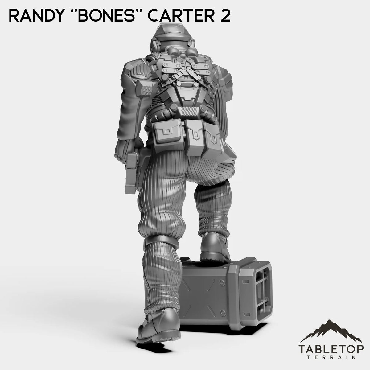 Tabletop Terrain Miniature Randy ''Bones'' Carter