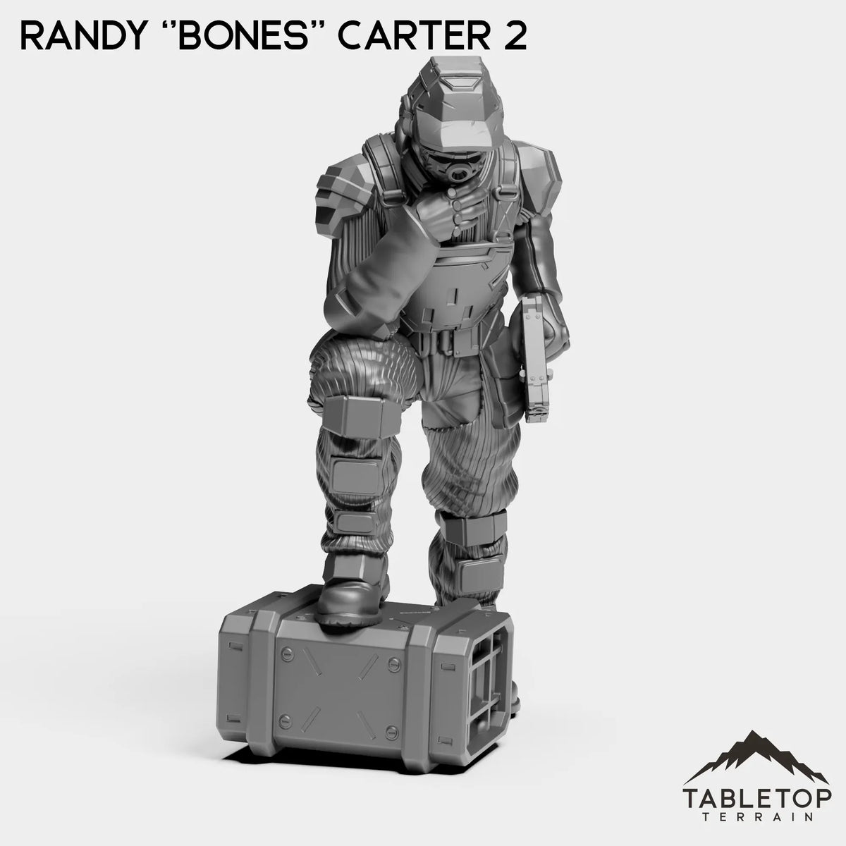 Tabletop Terrain Miniature Randy ''Bones'' Carter