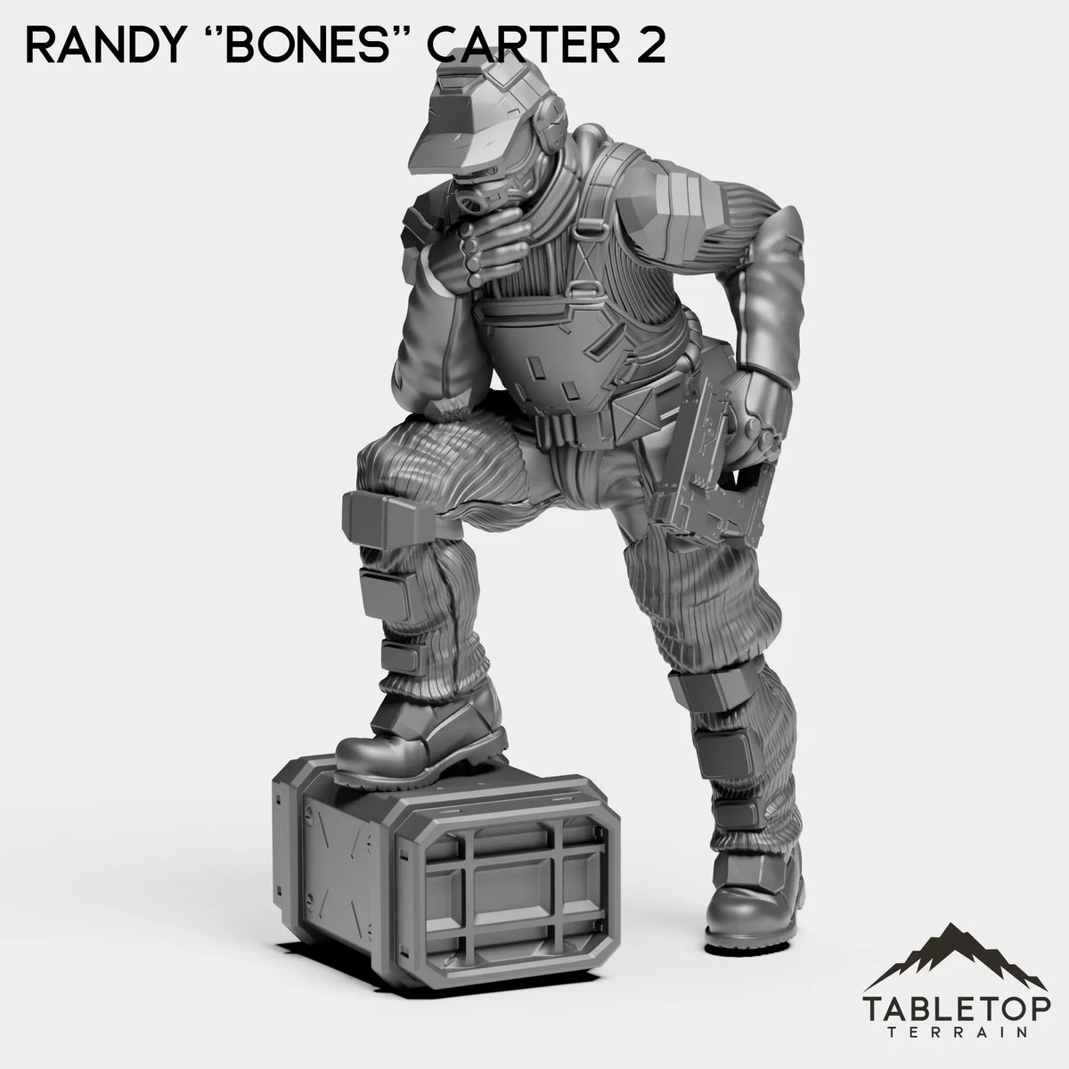 Tabletop Terrain Miniature Randy ''Bones'' Carter 2 Randy ''Bones'' Carter