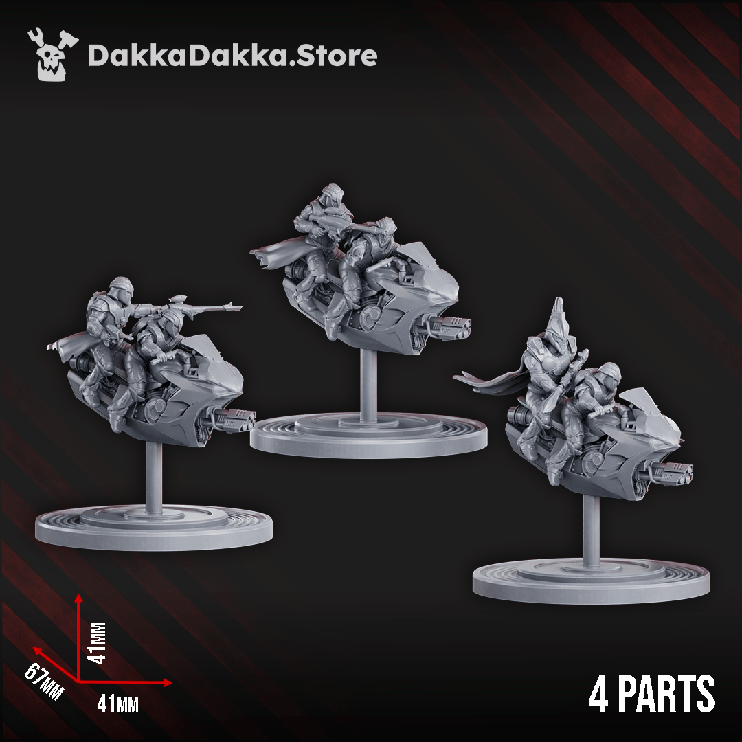 Tabletop Terrain Miniature Rapid Chasers Squadron