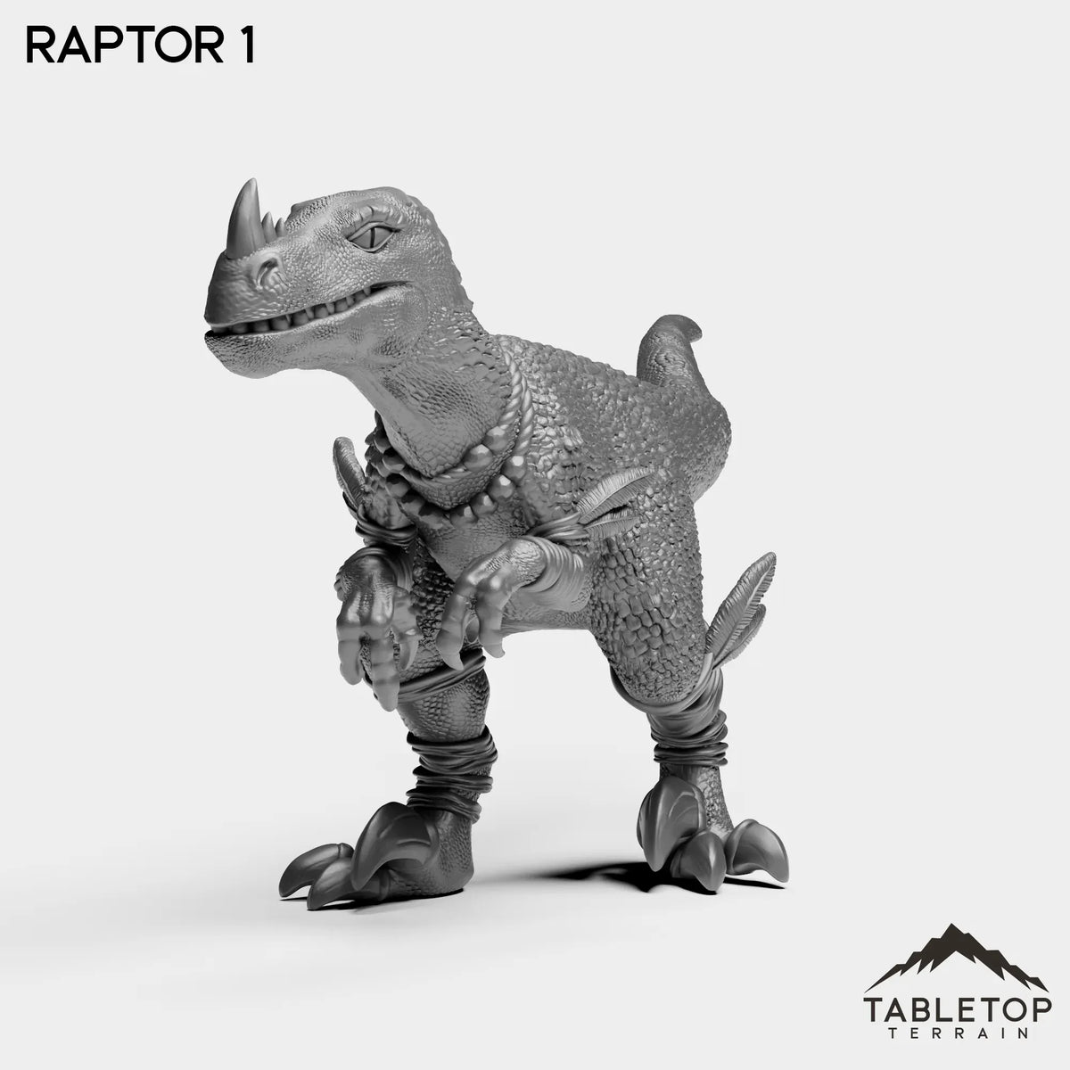 Tabletop Terrain Miniature Raptor 1 Raptors