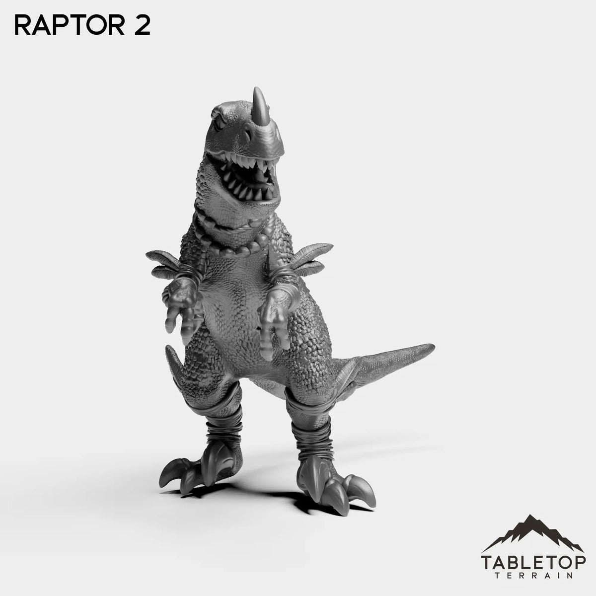 Tabletop Terrain Miniature Raptor 2 Raptors