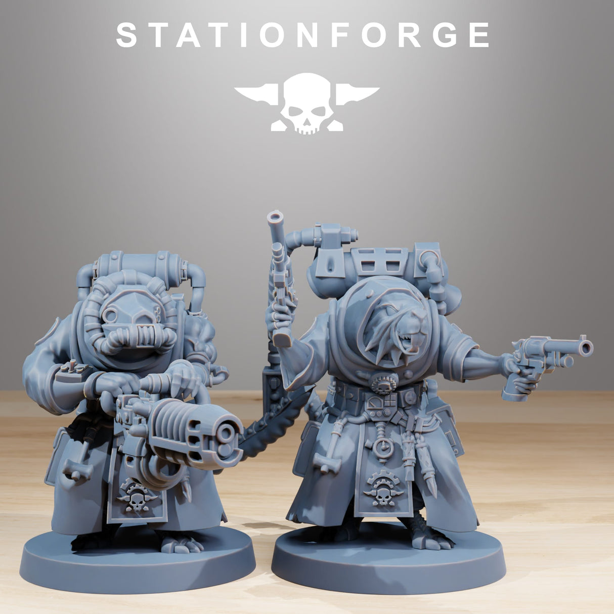 Tabletop Terrain Miniature Raticus Grunts