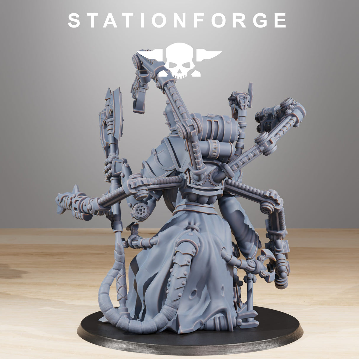 Tabletop Terrain Miniature Raticus Techer