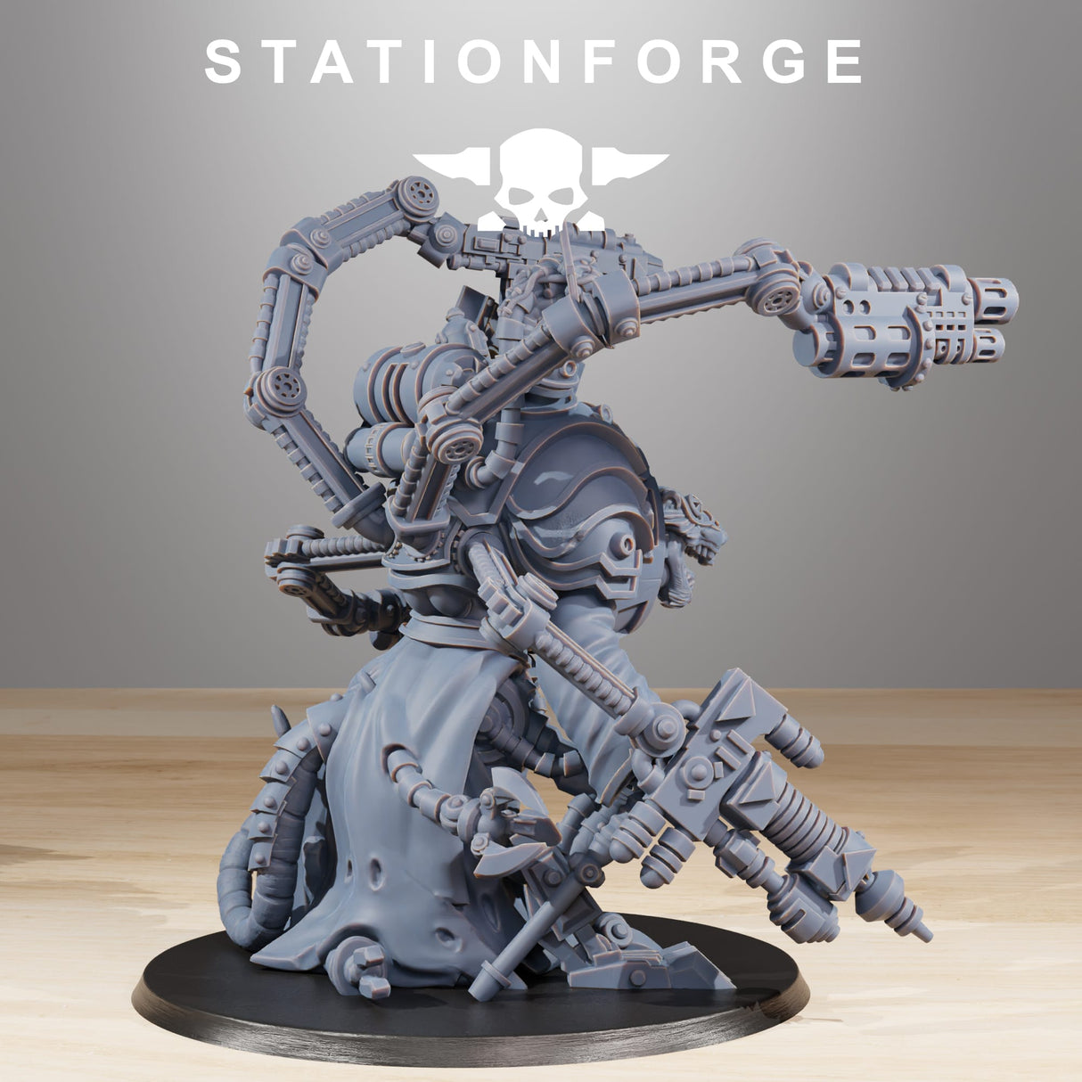 Tabletop Terrain Miniature Raticus Techer