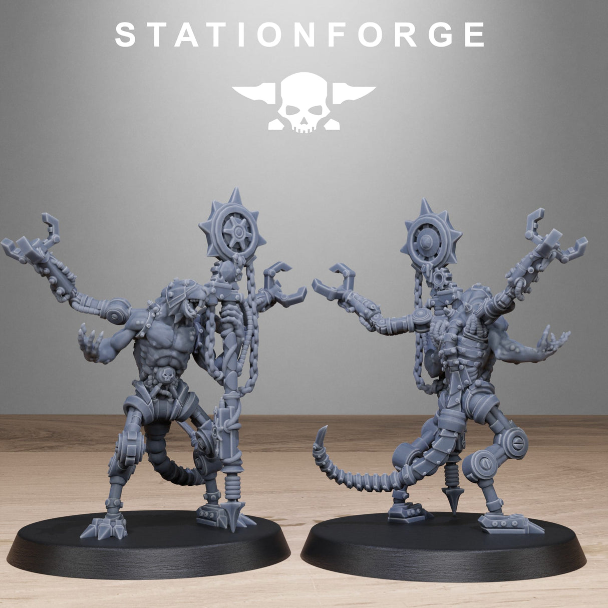 Tabletop Terrain Miniature Raticus Technoclaw
