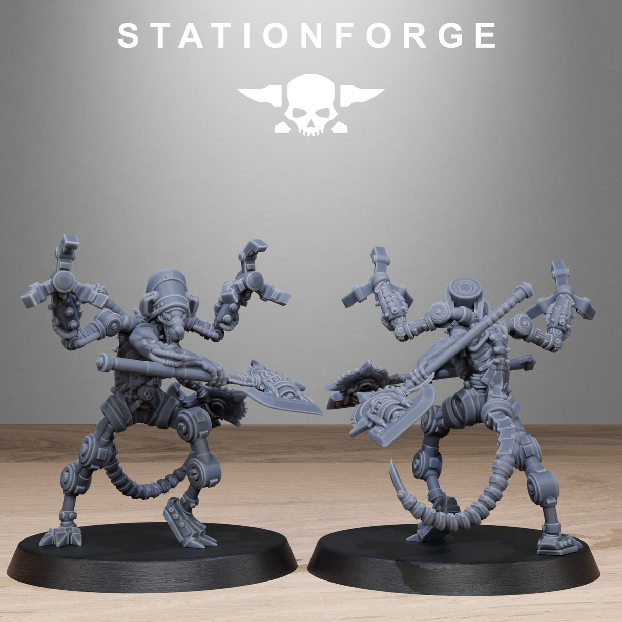 Tabletop Terrain Miniature Raticus Technoclaw