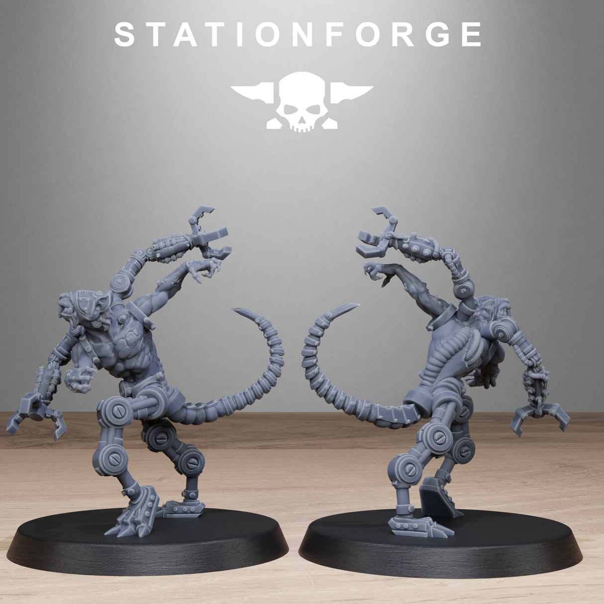 Tabletop Terrain Miniature Raticus Technoclaw