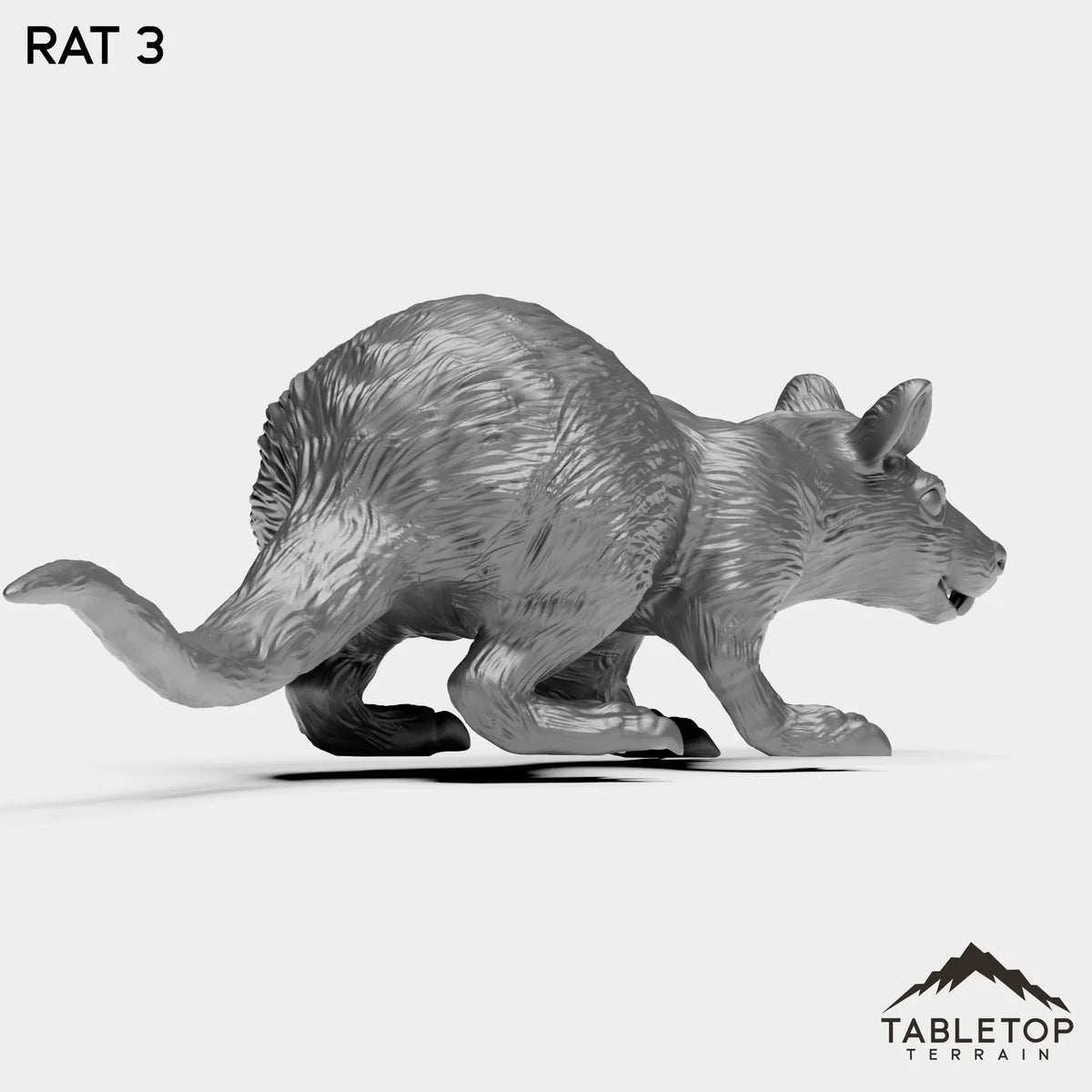 Tabletop Terrain Miniature Rats