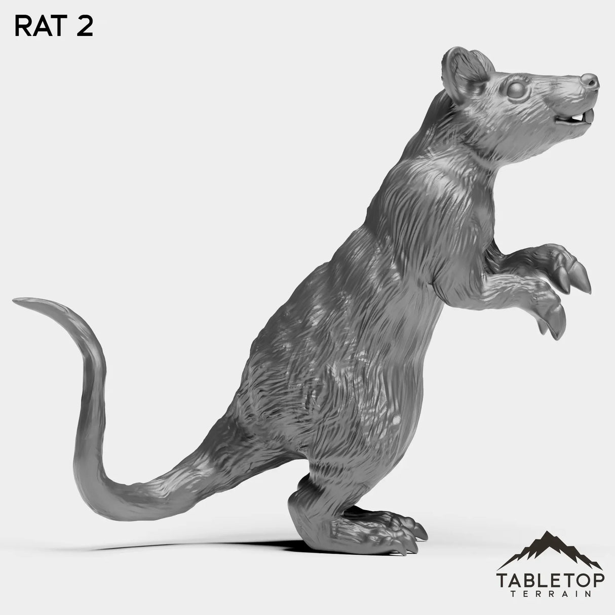Tabletop Terrain Miniature Rats