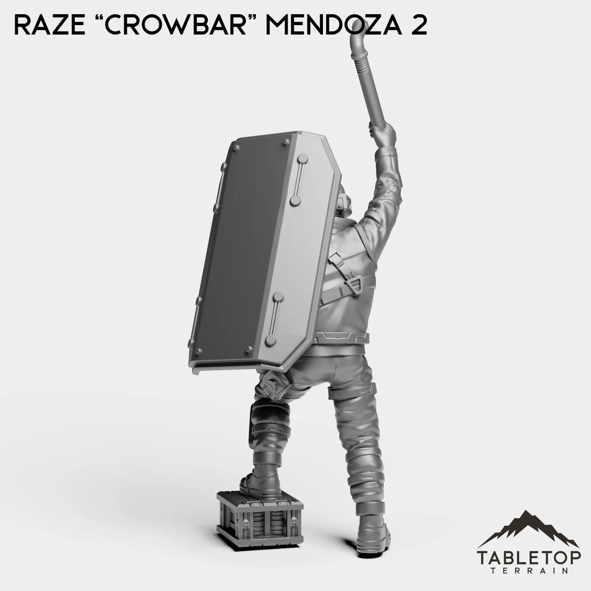 Tabletop Terrain Miniature Raze ''Crowbar'' Mendoza