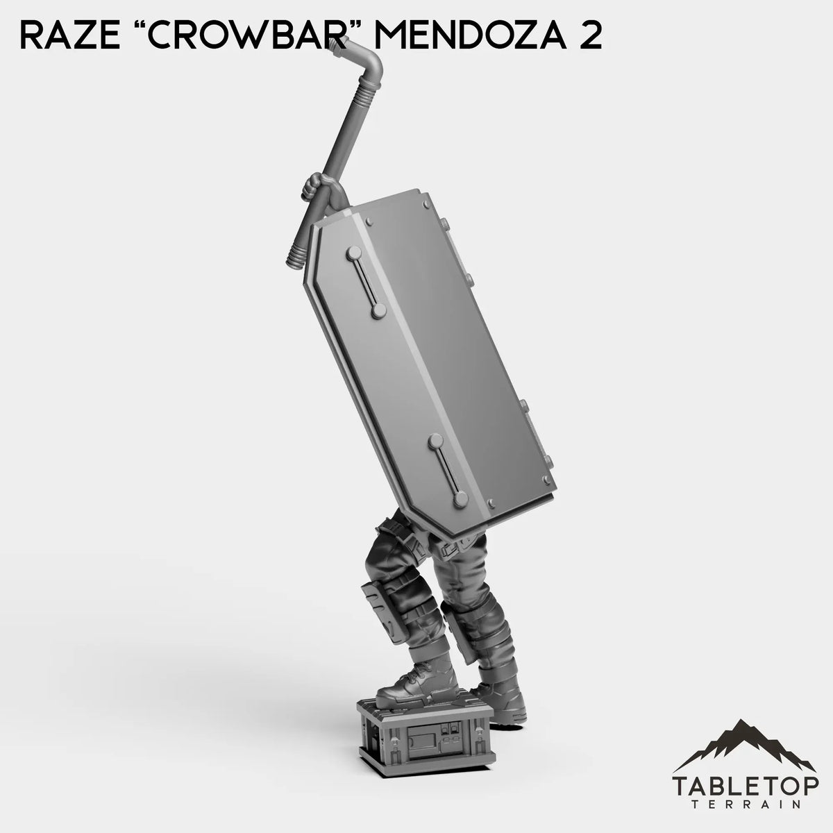 Tabletop Terrain Miniature Raze ''Crowbar'' Mendoza