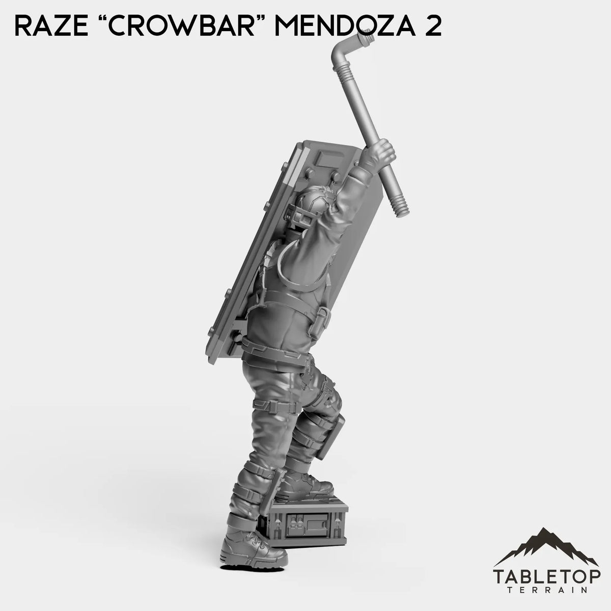 Tabletop Terrain Miniature Raze ''Crowbar'' Mendoza