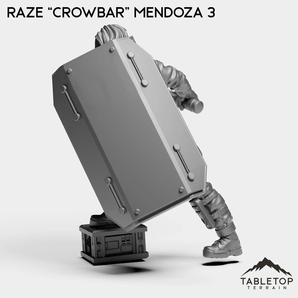 Tabletop Terrain Miniature Raze ''Crowbar'' Mendoza
