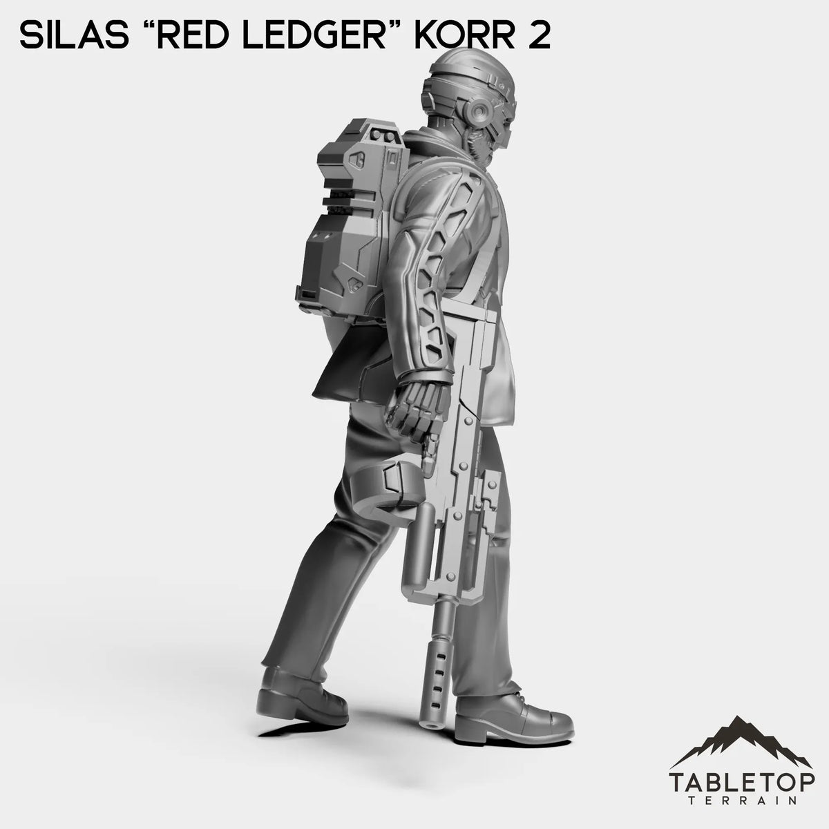 Tabletop Terrain Miniature Red Ledger