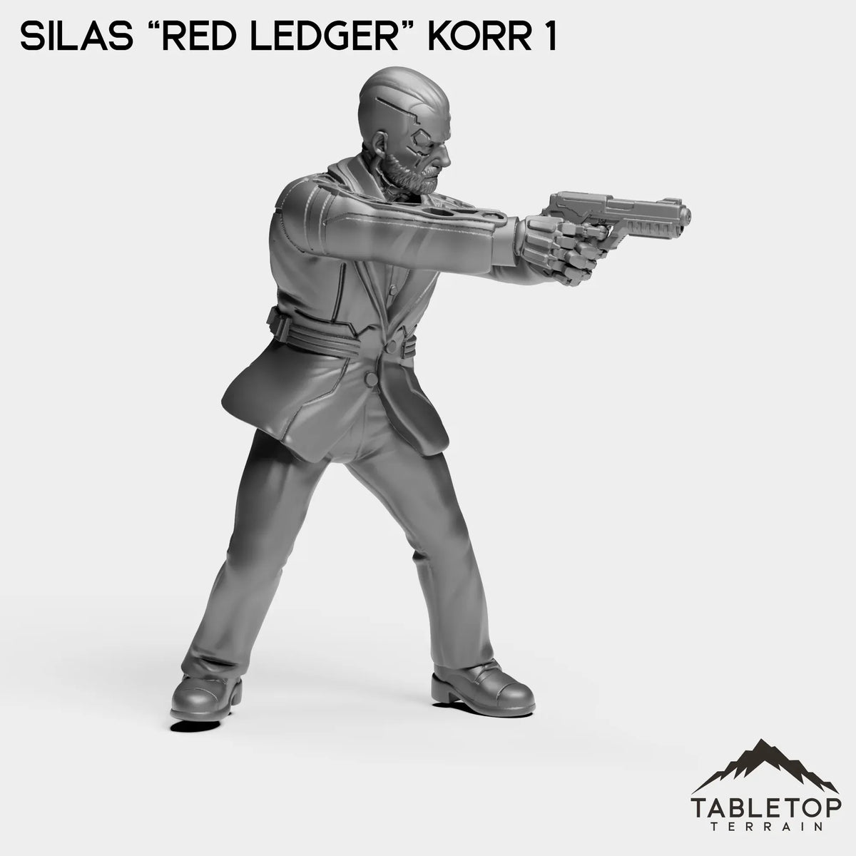 Tabletop Terrain Miniature Red Ledger