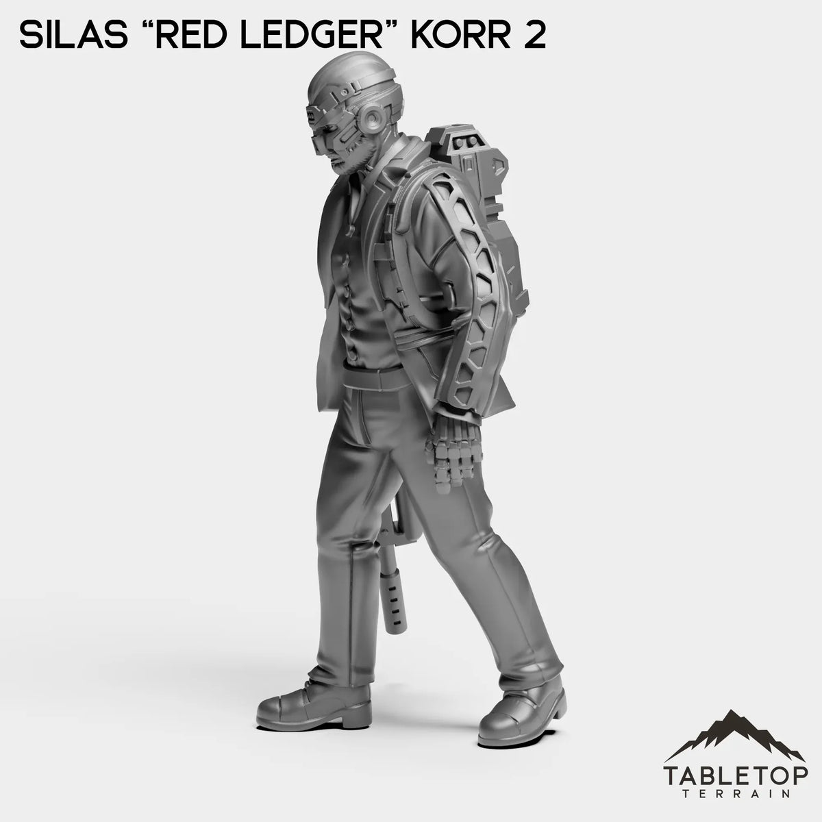 Tabletop Terrain Miniature Red Ledger