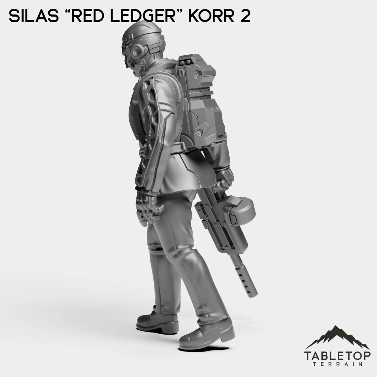 Tabletop Terrain Miniature Red Ledger