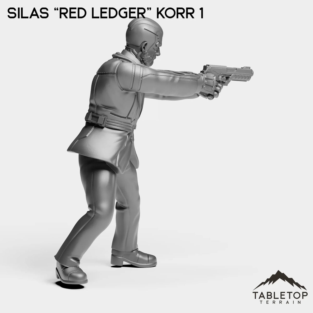 Tabletop Terrain Miniature Red Ledger