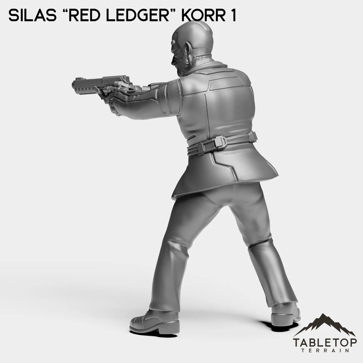 Tabletop Terrain Miniature Red Ledger