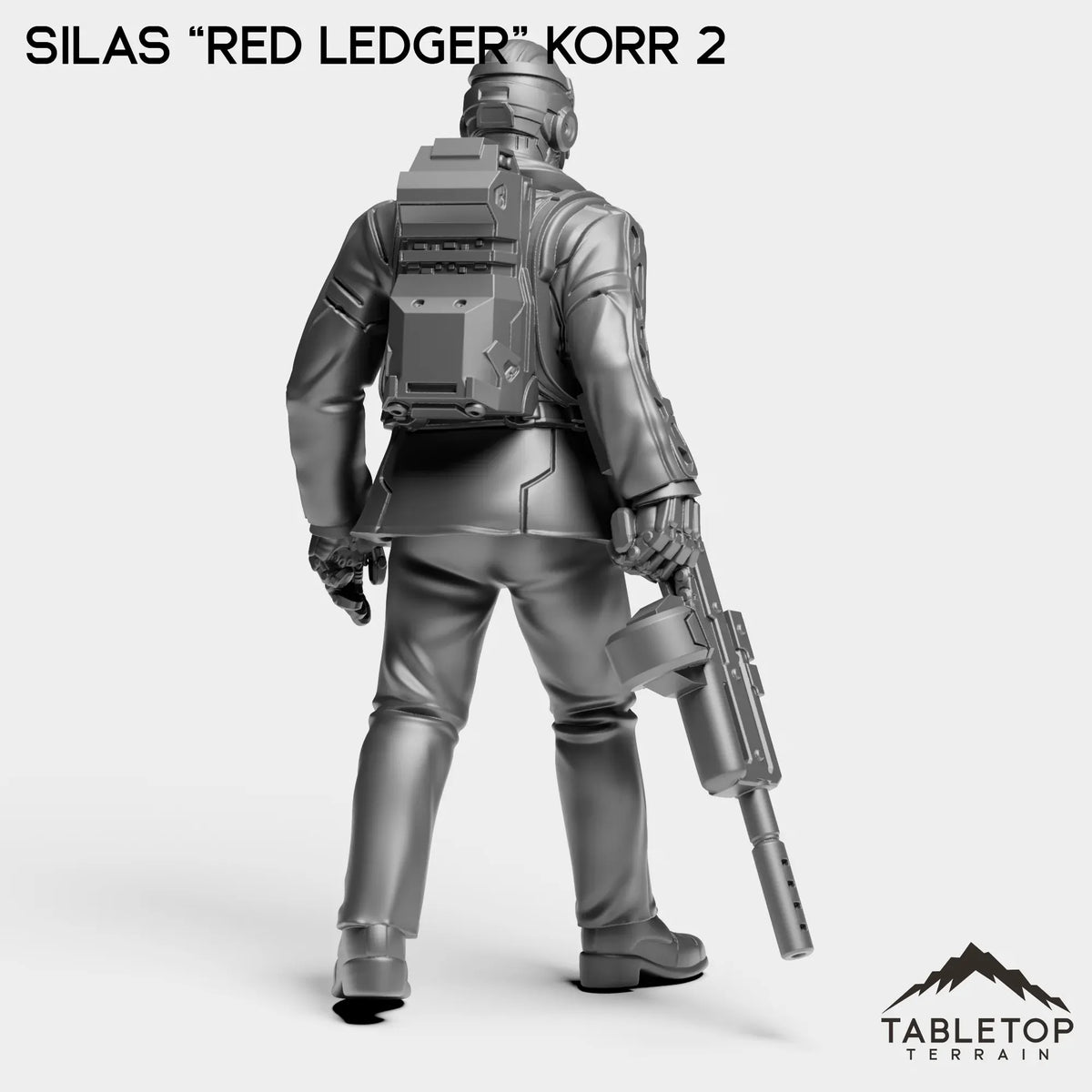 Tabletop Terrain Miniature Red Ledger