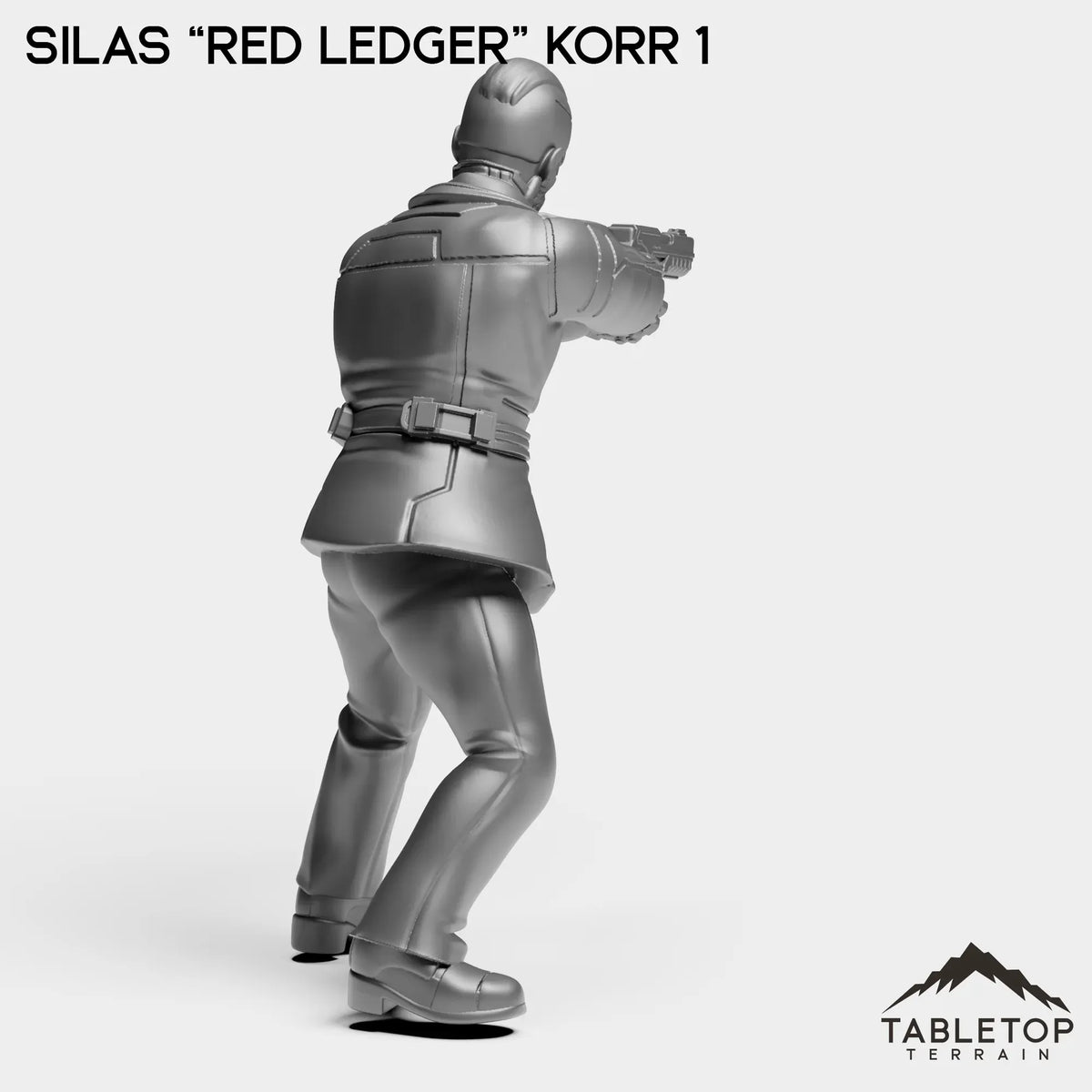 Tabletop Terrain Miniature Red Ledger