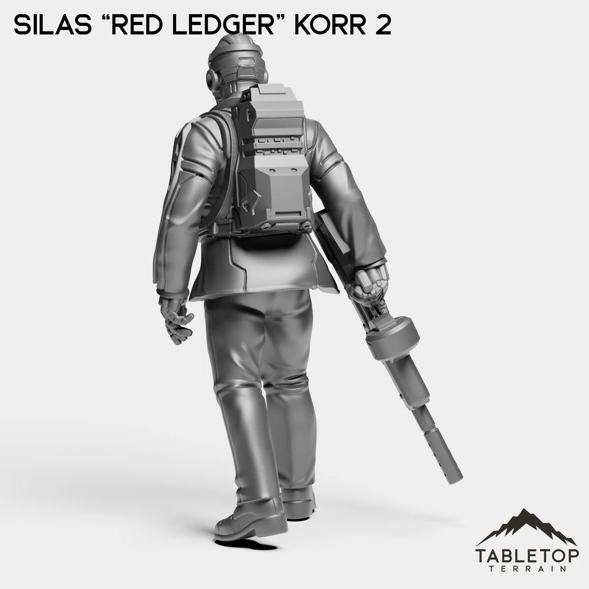 Tabletop Terrain Miniature Red Ledger