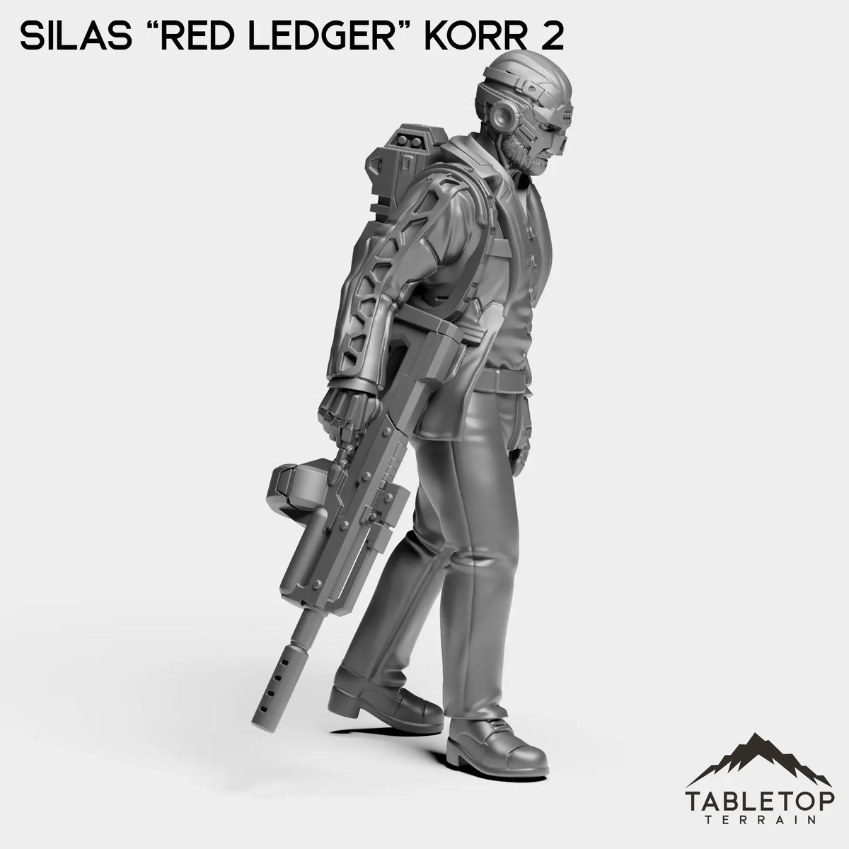 Tabletop Terrain Miniature Red Ledger
